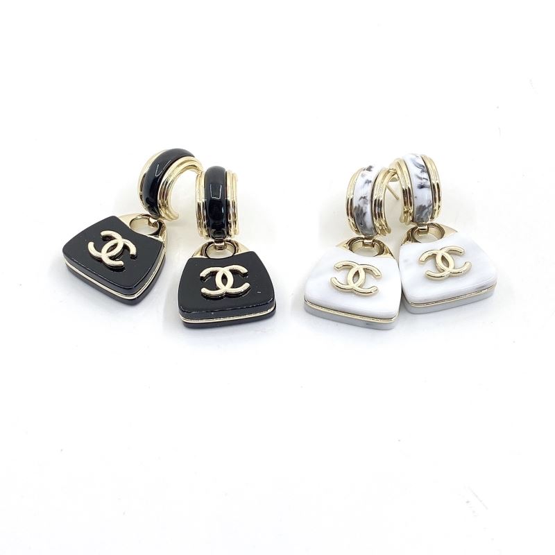 Ch*el earrings